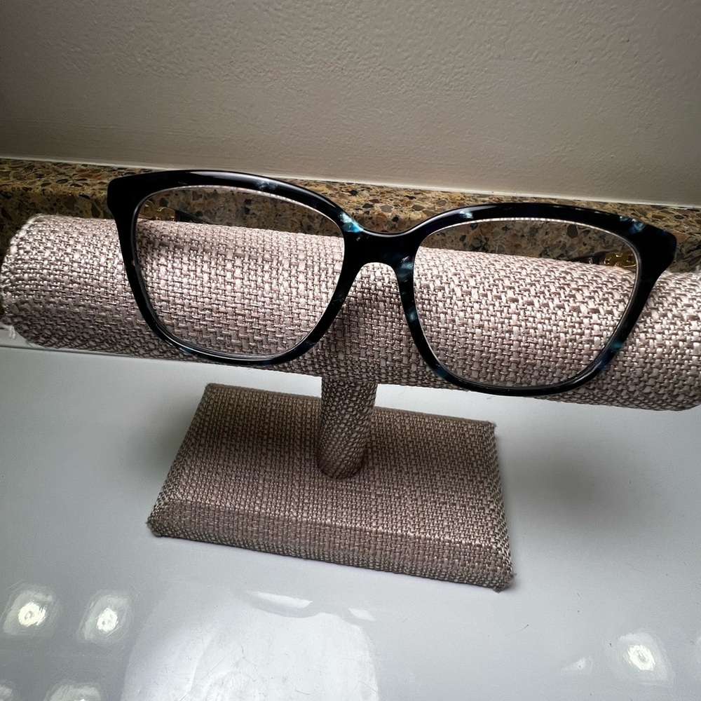 Michael Kors women’s preowned, marbled blue eyeglasses